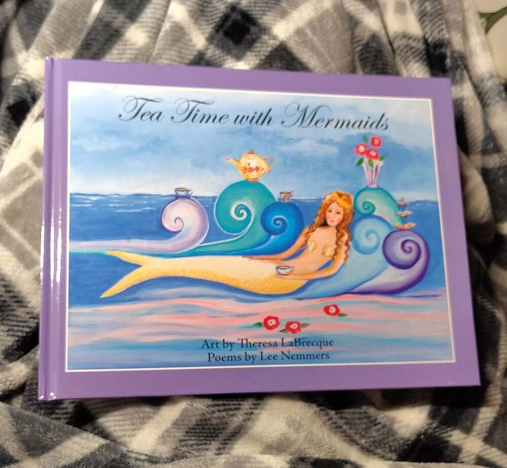 Tea Time With Mermaids Hardcover Book By Theresa Labrecque